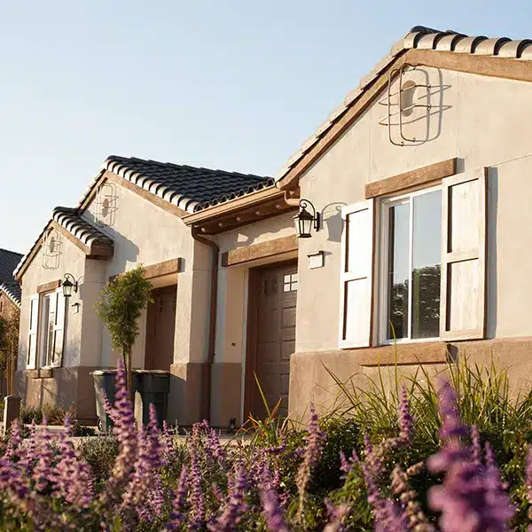 Front of a villa home at Stoneridge Creek